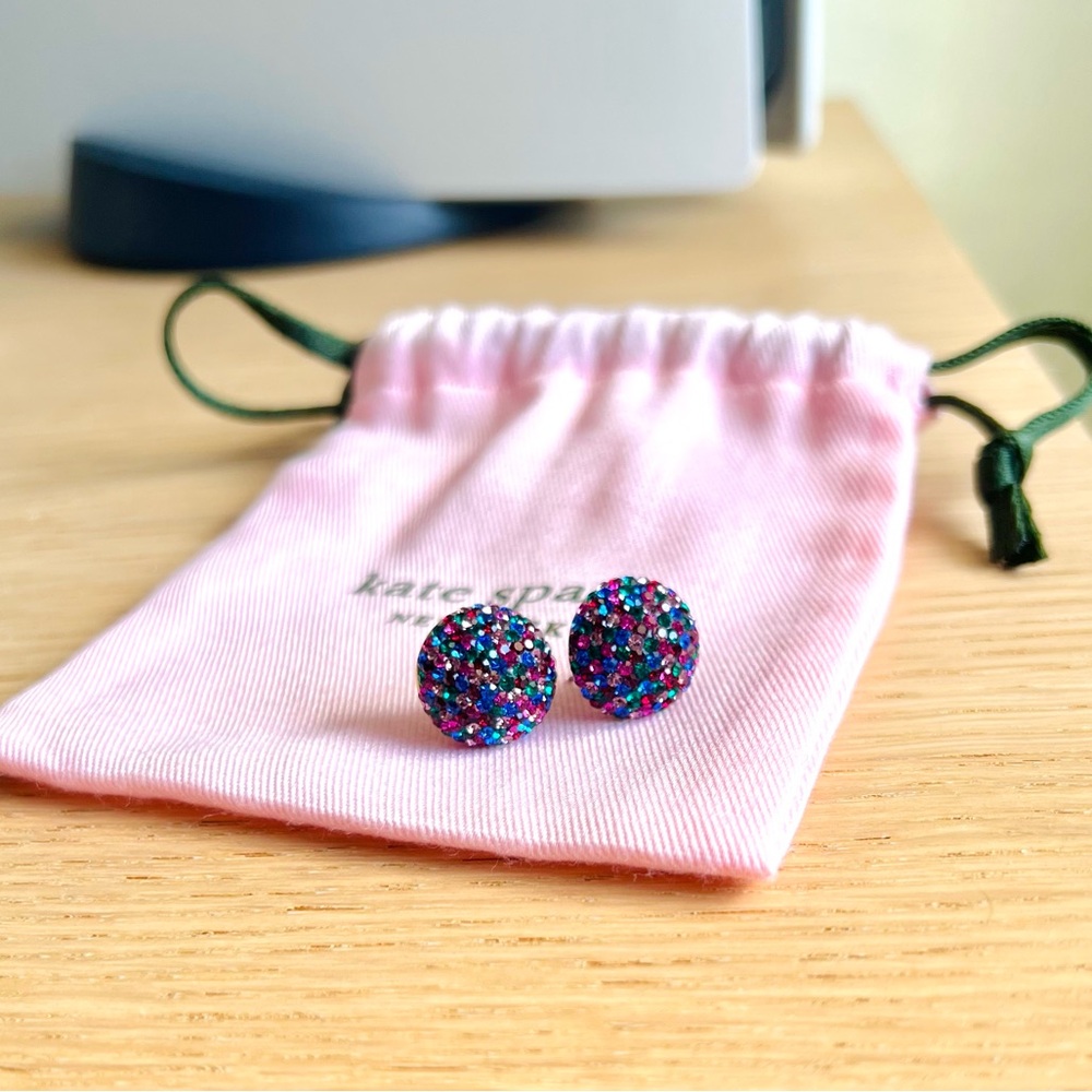 Kate Spade ♠️ Sparkling Multicolor Stud Earrings